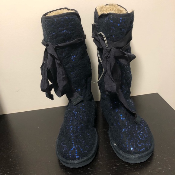 Juicy Couture winter snow ski NWOT boots size 7 - Picture 2 of 7